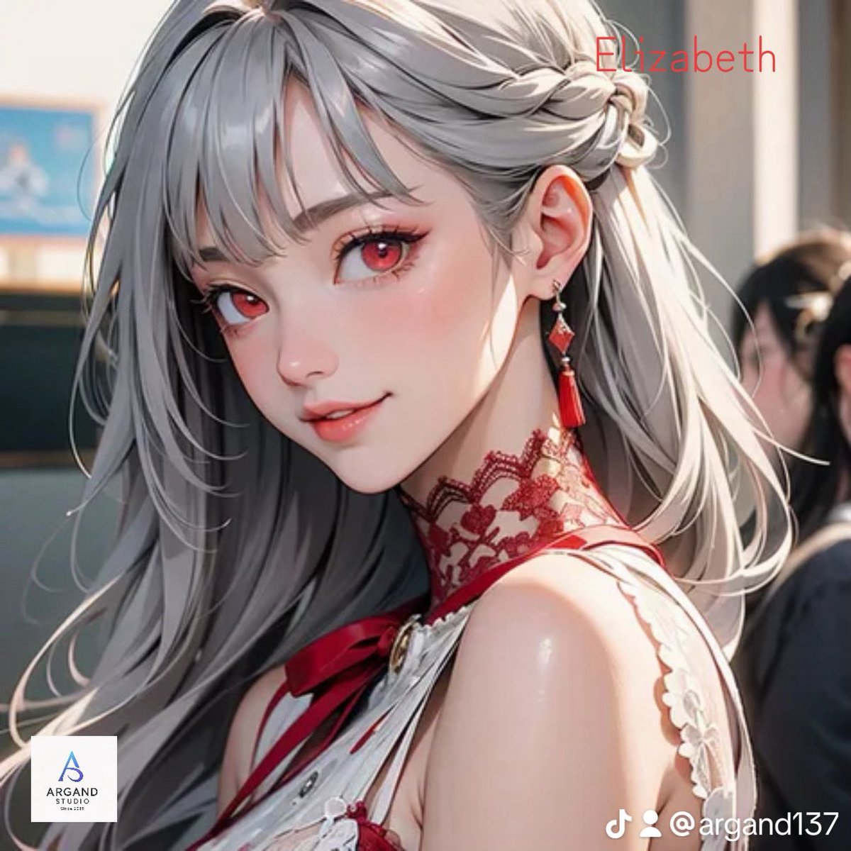argand137's tweet photo. 行ってらっしゃい💋
#Aiイラスト #Argandstudio #Elizabeth https://t.co/cFfHh2267Y
