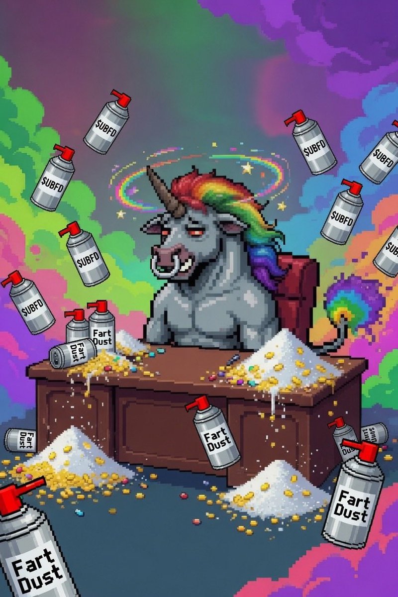 UnibullFartDust's tweet photo. Real ones aren’t too good to get high on their own supply 
Who else blasting $UBFD? https://t.co/Vqwmk6dpgU