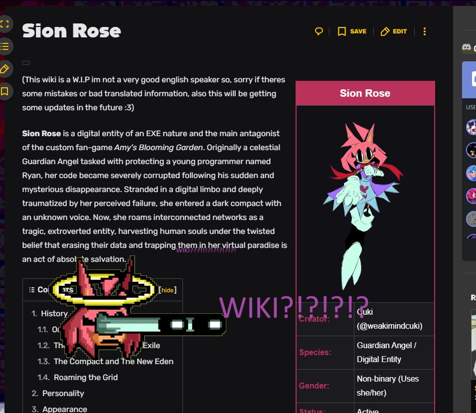 WeakimindCuki's tweet photo. NOW know about here in her wiki (is a wip and i will be updating it with new content in the future but for know this is all i can show):
https://t.co/2nfqZnZxaT

#execommunity #sonicexe #amyrose #amyrosefanart https://t.co/379waf6Jo1