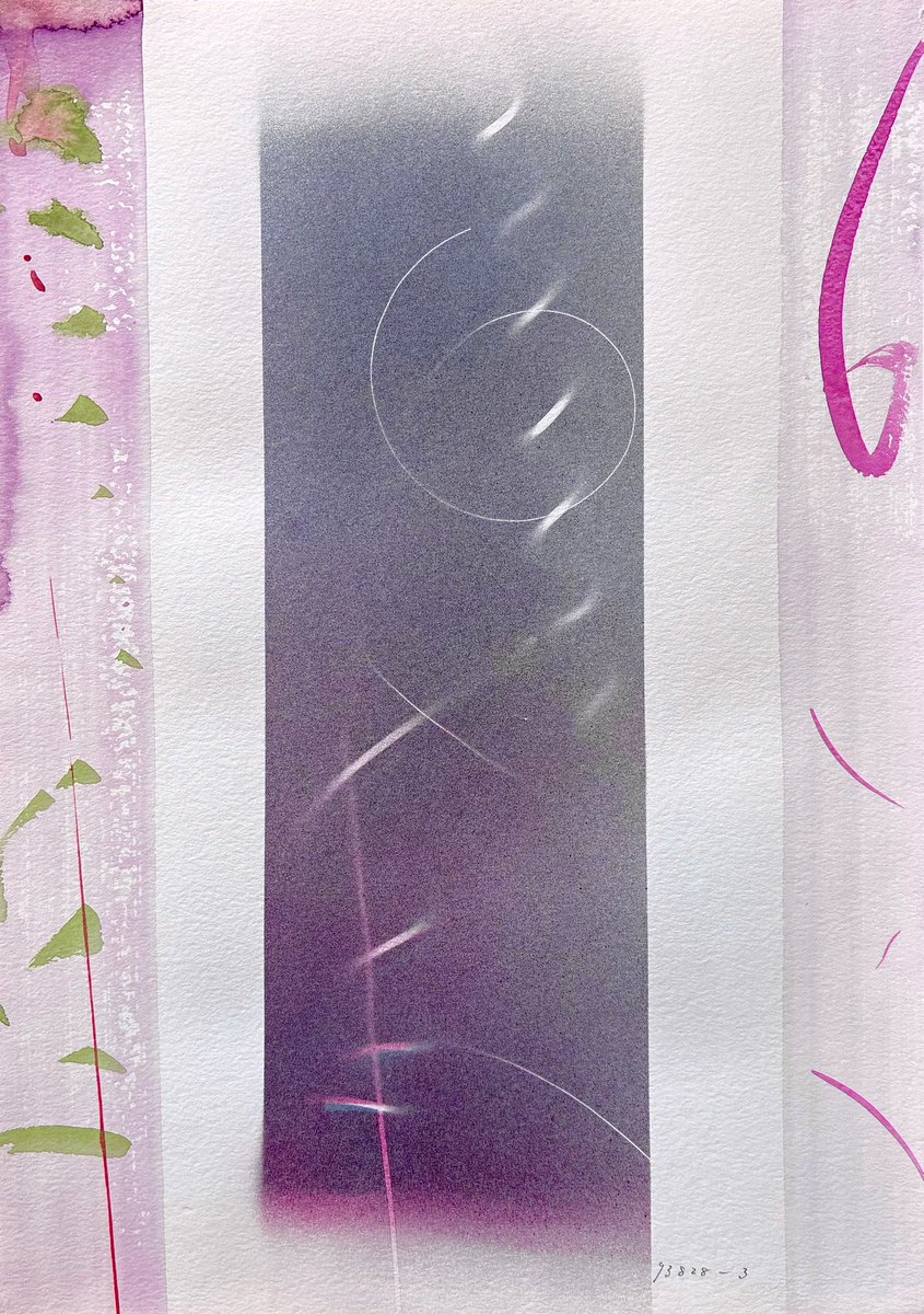 petites_formes's tweet photo. 自然を愛し、芸術と人生を愛した納弘造、遺された作品を展示して、弘造の心の窓から見えた光の世界をご覧いただきます。

納弘造展《光を生きて》
7/11(土)まで開催中
日祝休廊/土曜は平常営業
11:00-19:00(入場18:00まで)
予約受付06-6231-2302
https://t.co/p7Jr4nWO5N
1993.8.28-3
水彩画 38×26.8㎝ https://t.co/uiJraT8IY8