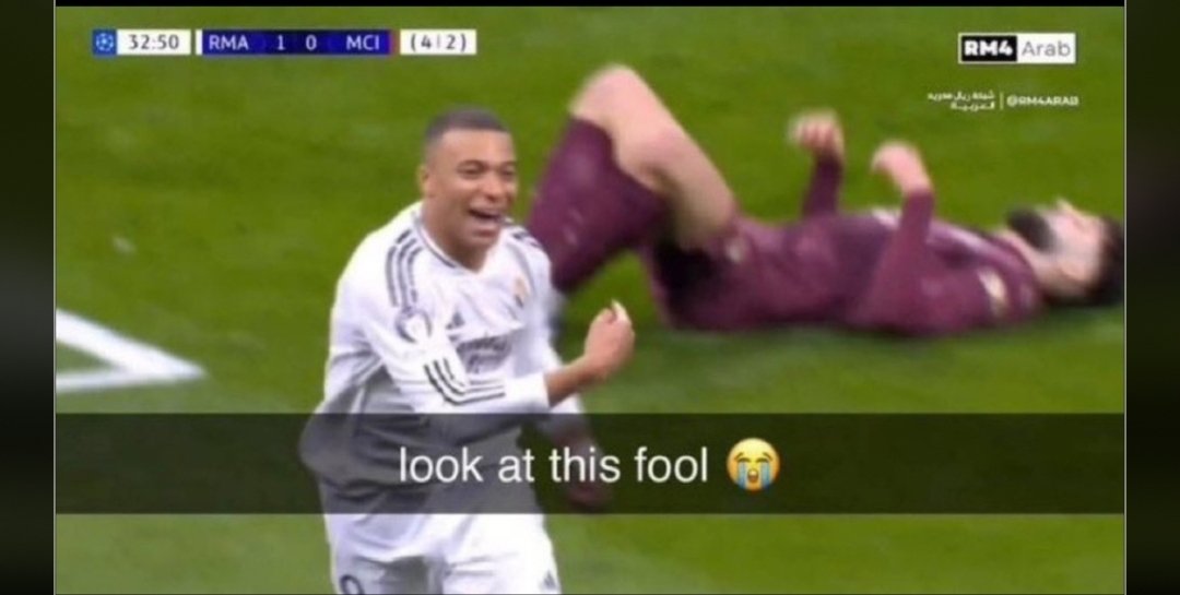 Bigfem01's tweet photo. @FivezBenjamin @ultimate_kombo Wasn't expecting anything sensible from a cr7 fan 😂 https://t.co/vZXeblSkcN