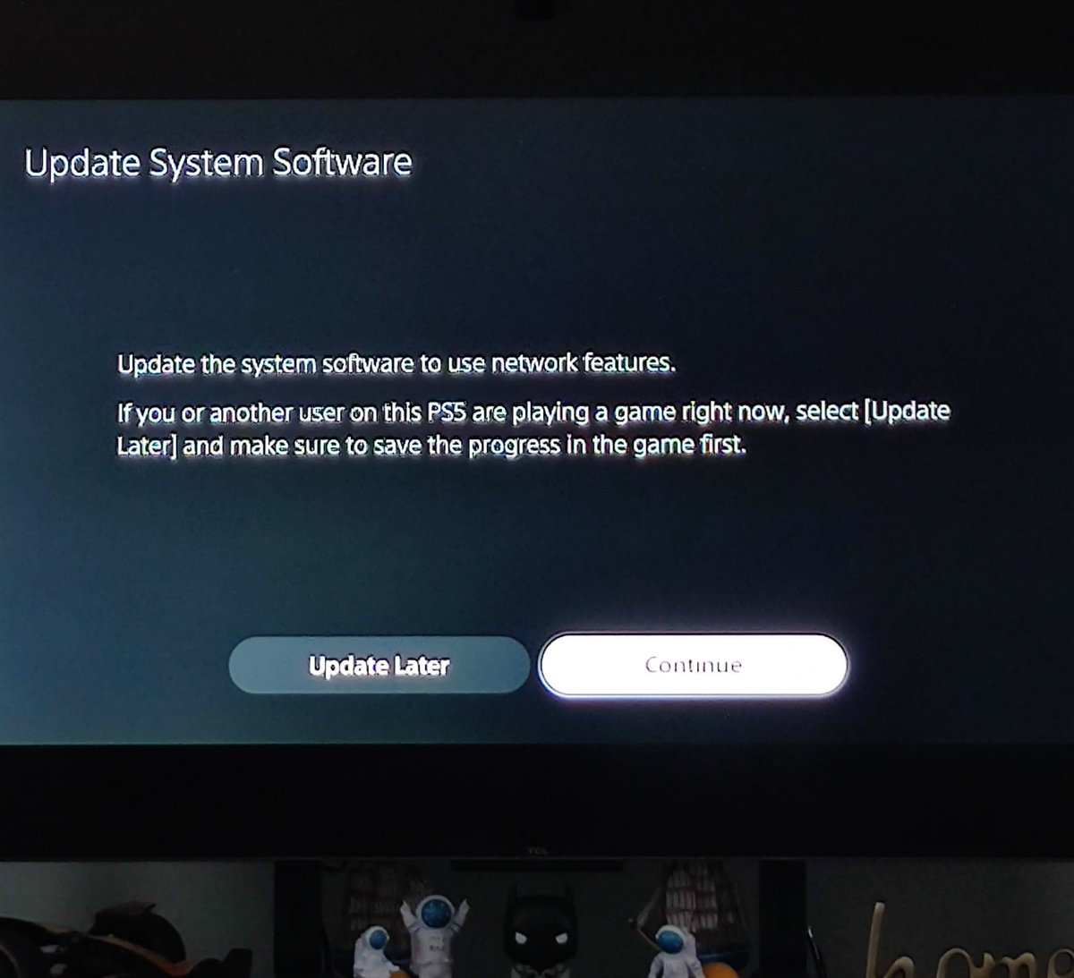 STRANGEium's tweet photo. So I decided not to update my PlayStation this time to its latest system software and after a few days they've just signed me out and locked all Network features. But they won't let me continue to play my game as well. And It's an offline game btw!! Fuck you @PlayStation https://t.co/icYcjegTY9