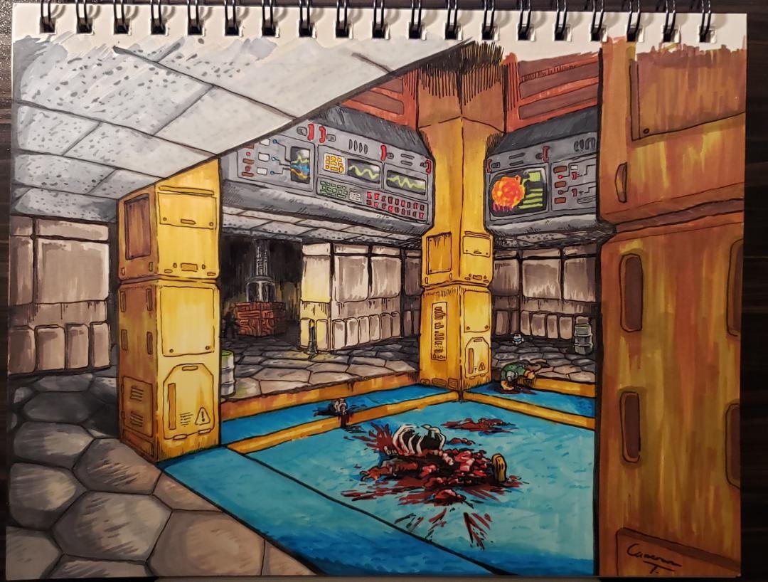 boomshootart's tweet photo. E1M1: Hangar

Classic Doom art by @Hypo_Thermick https://t.co/0WnqE6OvmA