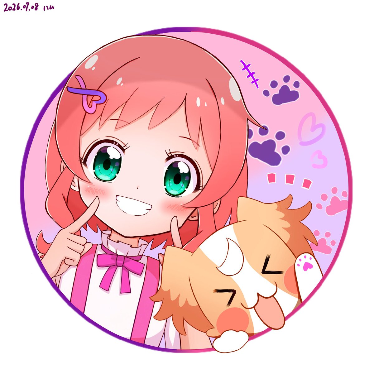 huruya's tweet photo. おはようございます☀️

わんぷり！描きました〜🐶✨

 #precure https://t.co/Ql0Ot9Mljk