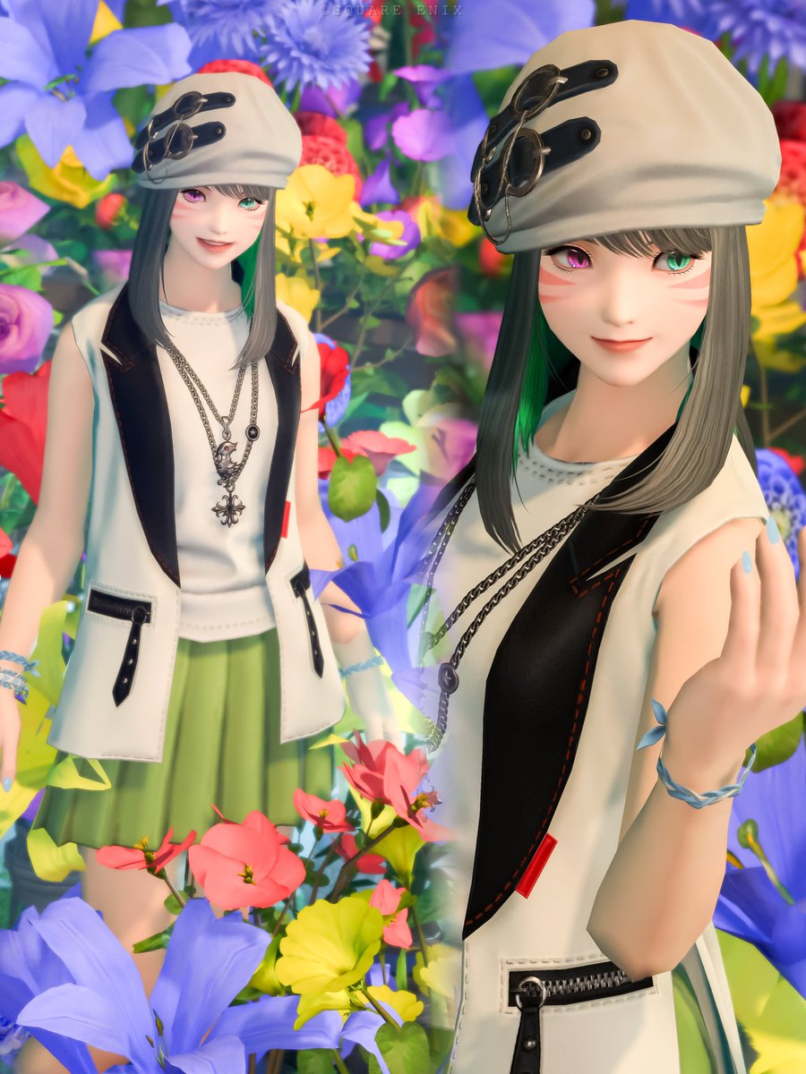 p_midori_neko_q's tweet photo. 木曜日おはみこ🐈

昨日のスタジオさんのお花ブース🌼
色とりどりのお花があって綺麗でした🥳

#ミコッテ    #おはミコ   
thx... #komore_st https://t.co/6sNee7AwcR