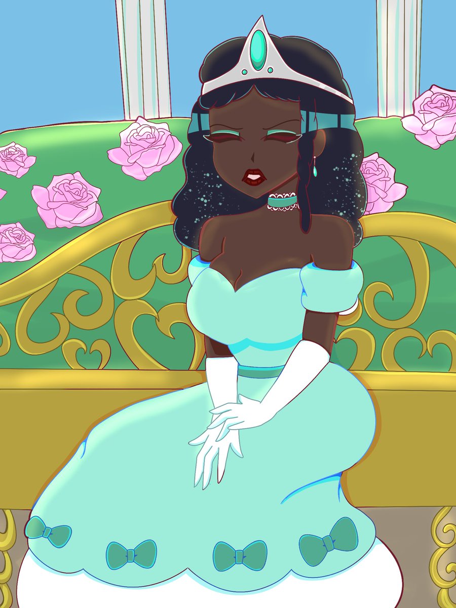SlovelyDc's tweet photo. Art I did for Art fight

Feel hella proud so yall get to see it!

Celyna is from milkshakeontap on Blue Sky 

#princess #oc https://t.co/FPJxFVXfAc
