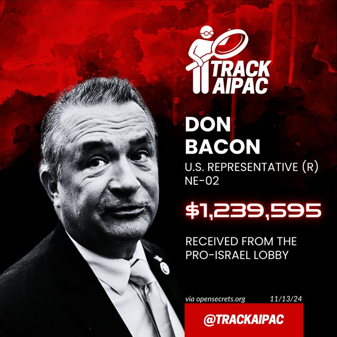 TheLecturian's tweet photo. @RepDonBacon Aside from the obvious, this image I've borrowed is why you are worth regarding as a slave, a coward, an enemy, and ignorant. You don't serve American interests because you take money from Israel. Israel hates America and its White population, and you should be ashamed, traitor. https://t.co/WUmdq4dLTE