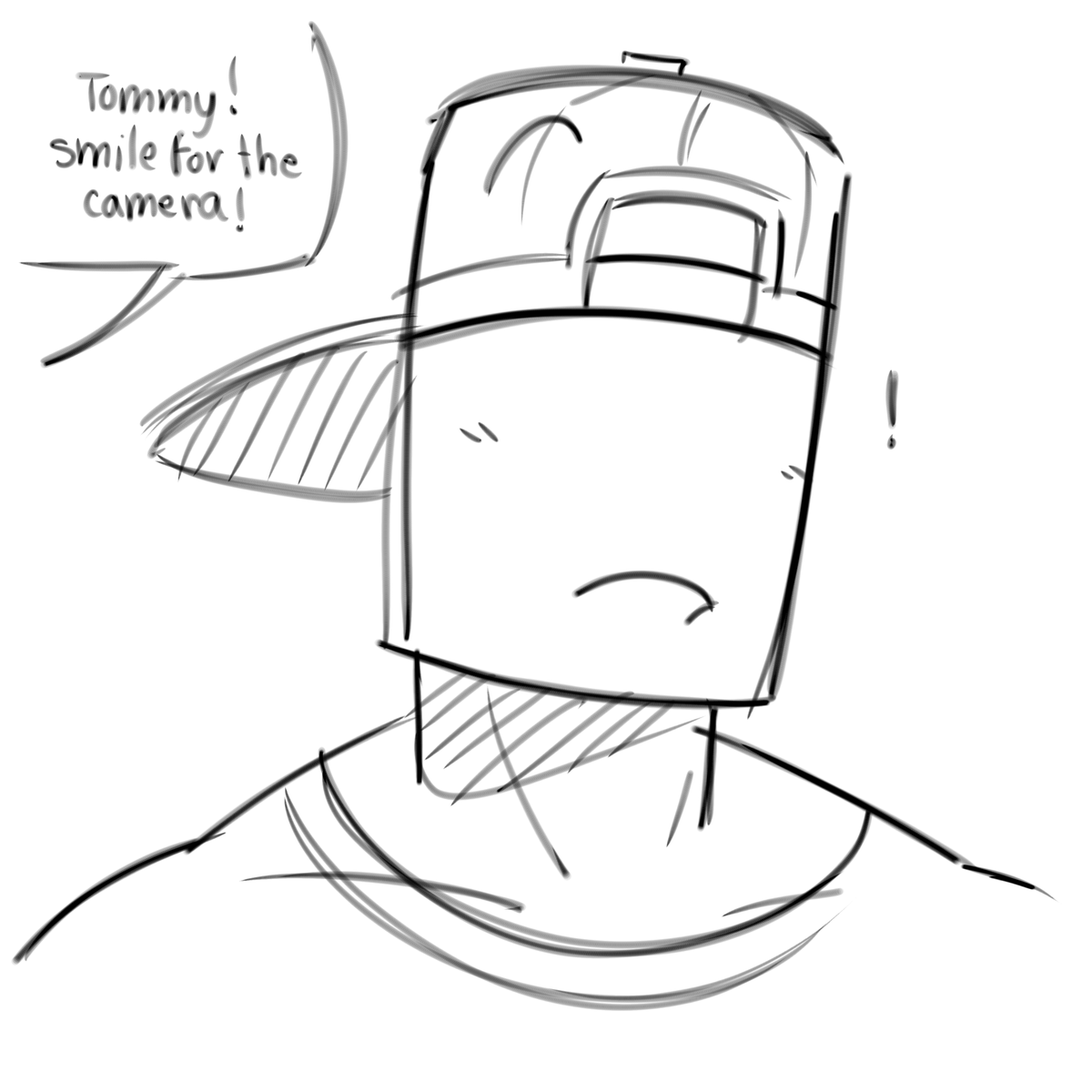 Sicklyspectre's tweet photo. Lil detail I love about Tommy is that his smile can consume half his head it's cute https://t.co/4rjl0AlYGs