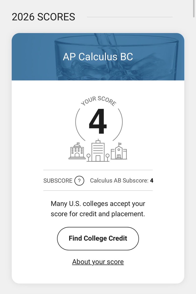 DevinMPk's tweet photo. Through my junior of high school at Mountain View, I have taken 6 APs achieving a score of 4 or above on all exams helping me earn the AP Scholar with Distinction award. I want to thank my parents for continuously pushing me in the classroom.
(Exams below are from this past year)
@CoachSug @CoachArzagaMVT @MVTOROS_AD