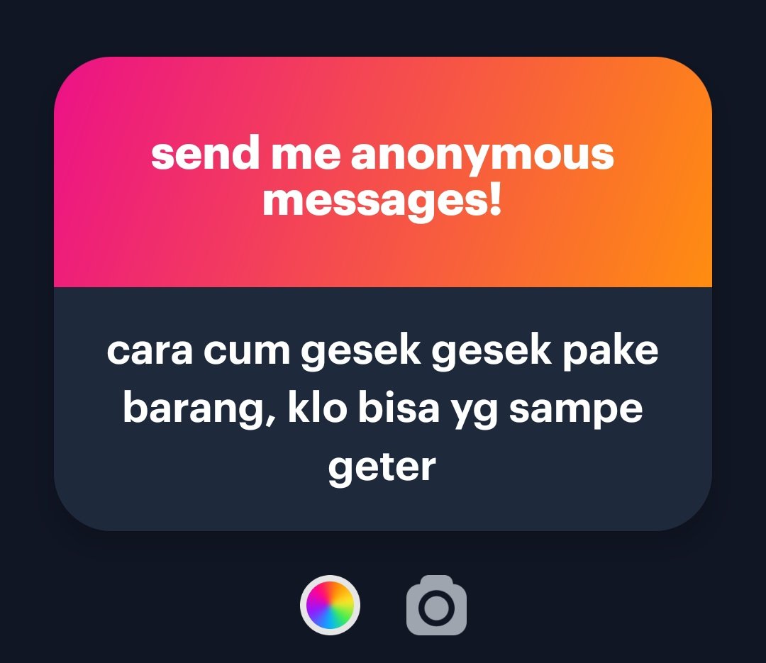 DomLeonell's tweet photo. cara gampang nya ya beli vibrator, tapi kalo gapunya, pake ini aja

1. ambil bantal guling
2. telungkup di kasur, letakkan bantal nya di bawah memek
3. gesek memek pelan pelan ke bantal selama 15-20 menit
4. tambahin kecepatan ny dikit²
5. gesek yang kenceng kalo kerasa mau cum https://t.co/6xvurKFID2