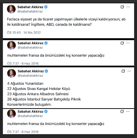 Abese_irca's tweet photo. Sabahat Akkiraz açık ara bu ülkenin en boş insanı.