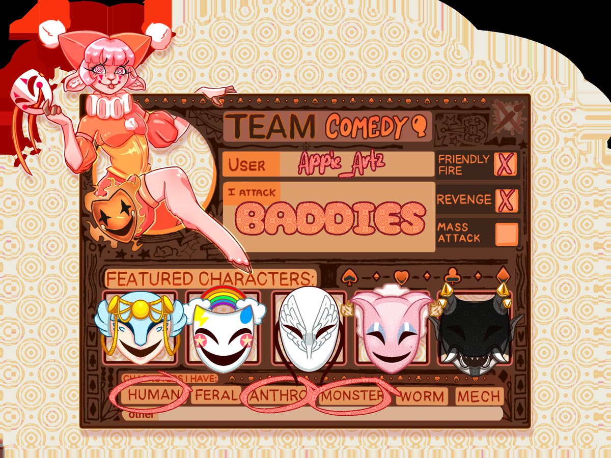Appie40403227's tweet photo. New art fight attack 💪💪
#artfight2026ㅤ #artfightㅤ #artfightattack #teamcomedy #artfightteamcomedy #artㅤㅤㅤㅤ #chibiart #chibi https://t.co/5ovXdWnGWS