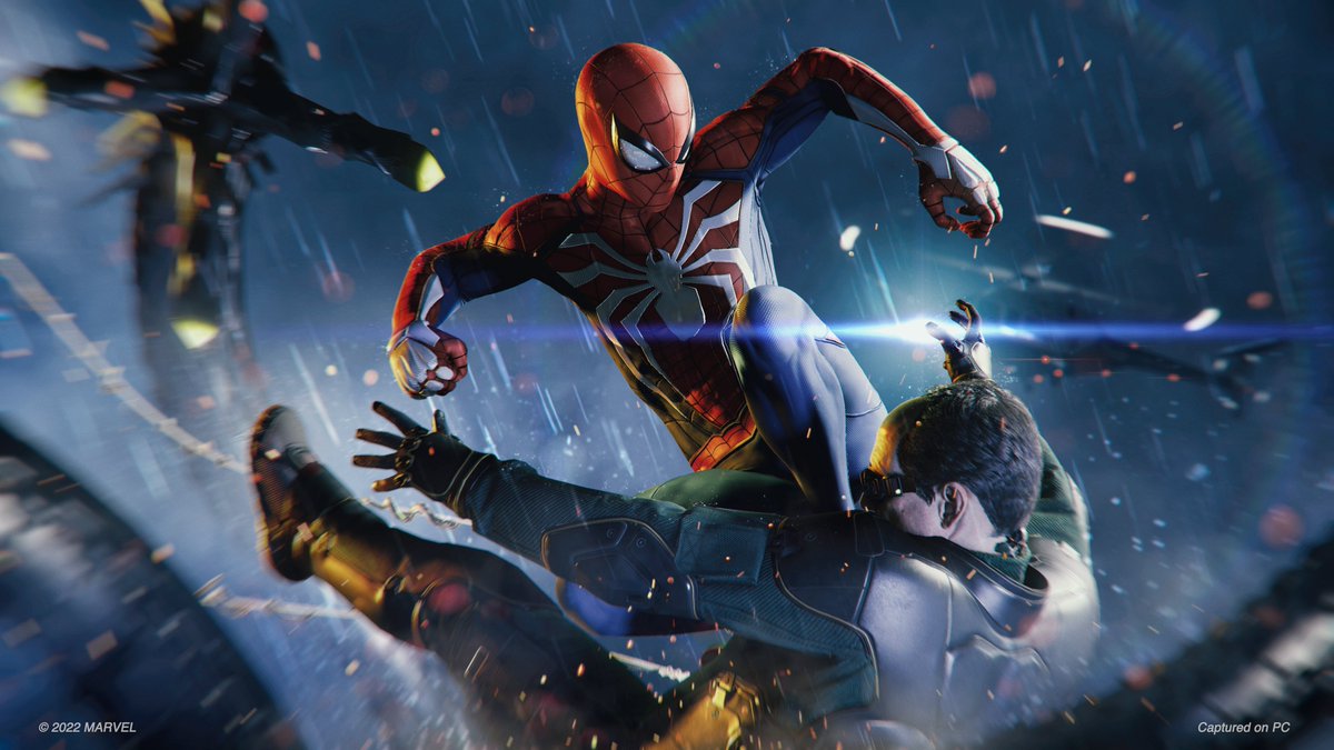 SpiderManCD's tweet photo. Insomniac Games has released an update today for Marvel's Spider-Man Remastered on PC (Steam)
New patch notes:
๐ฎ Better DualSense Edge support
๐ Bug fixes
๐ AMD FSR 3.1.4 (adds ML-based FSR Frame Gen support!)
Learn more https://t.co/pQx3pgA16b
#SpiderManPC #SpiderMan https://t.co/btvzCz9qyF