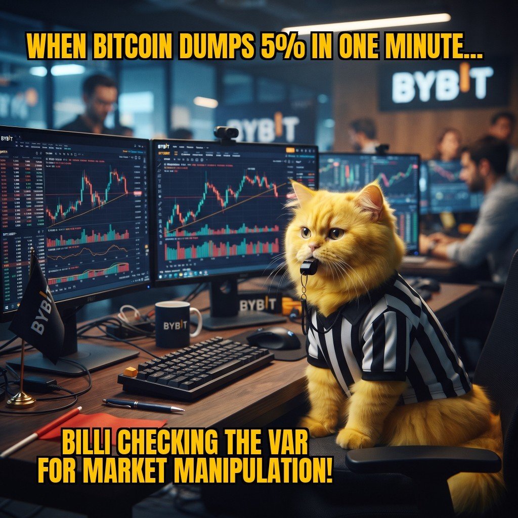 RMandegar27366's tweet photo. @Bybit_Official Technical Analysis? No, this is VAR Analysis by #GatoFutbulero ! ⚽️🔥
Billi is officially checking the charts for any market fouls. 
Wish me luck in the giveaway!🏆🐾

@Bybit_Official 
#Mundial2026 
#NewFinancialPlatform
#Bybit https://t.co/PkKGT3b3i7