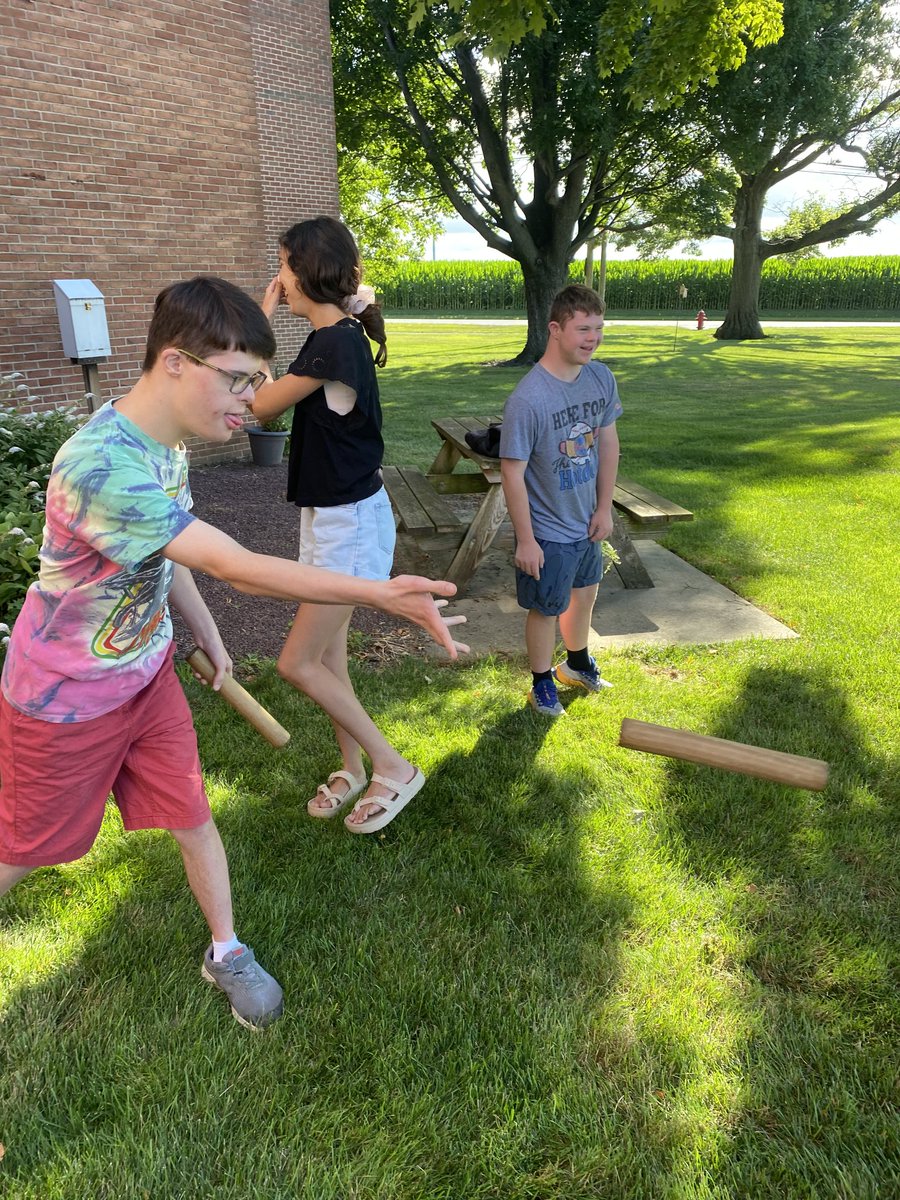 KimIngram22's tweet photo. #ESY @lshspioneers @LSPioneers is in full swing! #math #reading ##lifeskills and #fun!!! #KUBB #Lovewhereyoulive #Lovewhereyouteach https://t.co/6nWJ3lgZcI