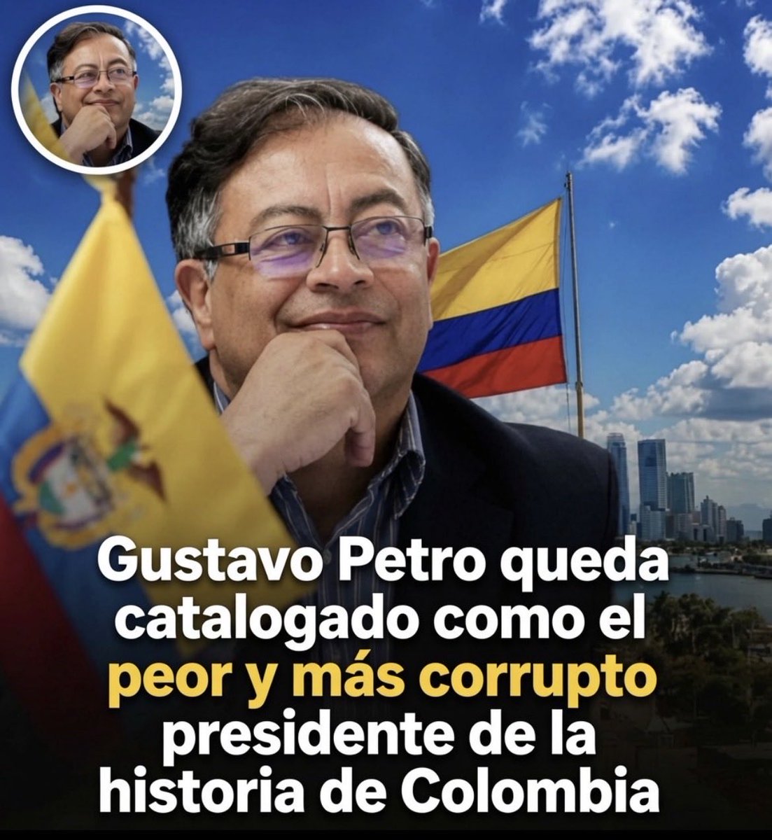 Chimonpe's tweet photo. LA ÚNICA VERDAD PARA PETRO ES LA MENTIRA… https://t.co/JAxyANLqaS