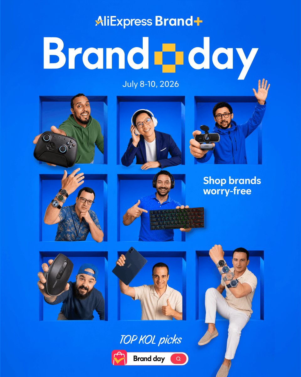 AliExpress_EN's tweet photo. Summer is here, and so are the best deals from 8-10 July up to 60% off! ☀️ Discover some of the best tech brands on #AliExpress with #AliExpressBRANDPlus — where quality meets unbeatable prices.
https://t.co/k8dRni3GXY
#BrandDay https://t.co/ApuJo1zGgF