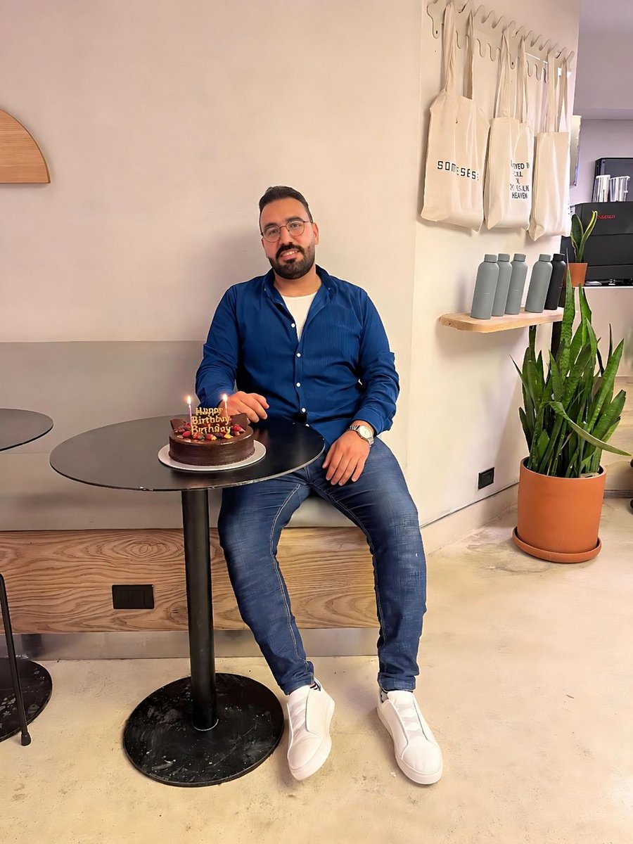 MOGamal972's tweet photo. It's My Birthday 🎉❤️
الحمد لله على سنة عدت بكل اللي فيها الحلو قبل الصعب واللي اتعلمته فيها أكتر من أي حاجة تانية النهارده ببدأ سنة جديدة ويا رب تكون بداية لكل خير وأحقق فيها اللي بتعب عشانه شكراً لكل حد كان سبب في يوم حلو أو كلمة حلوة وربنا يديم وجود الناس الطيبة في حياتي🤍🎂 https://t.co/vlTVs3g87Y