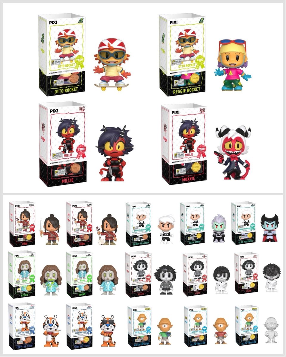 DisTrackers's tweet photo. First look at SDCC exclusive Thrilljoy PIX!! All with a chance at Chase or Super Chase!
.
Credit @forbes #SDCC #ComicCon #Collectibles #Thrilljoy #Cartoon https://t.co/8PSPRKrZxs