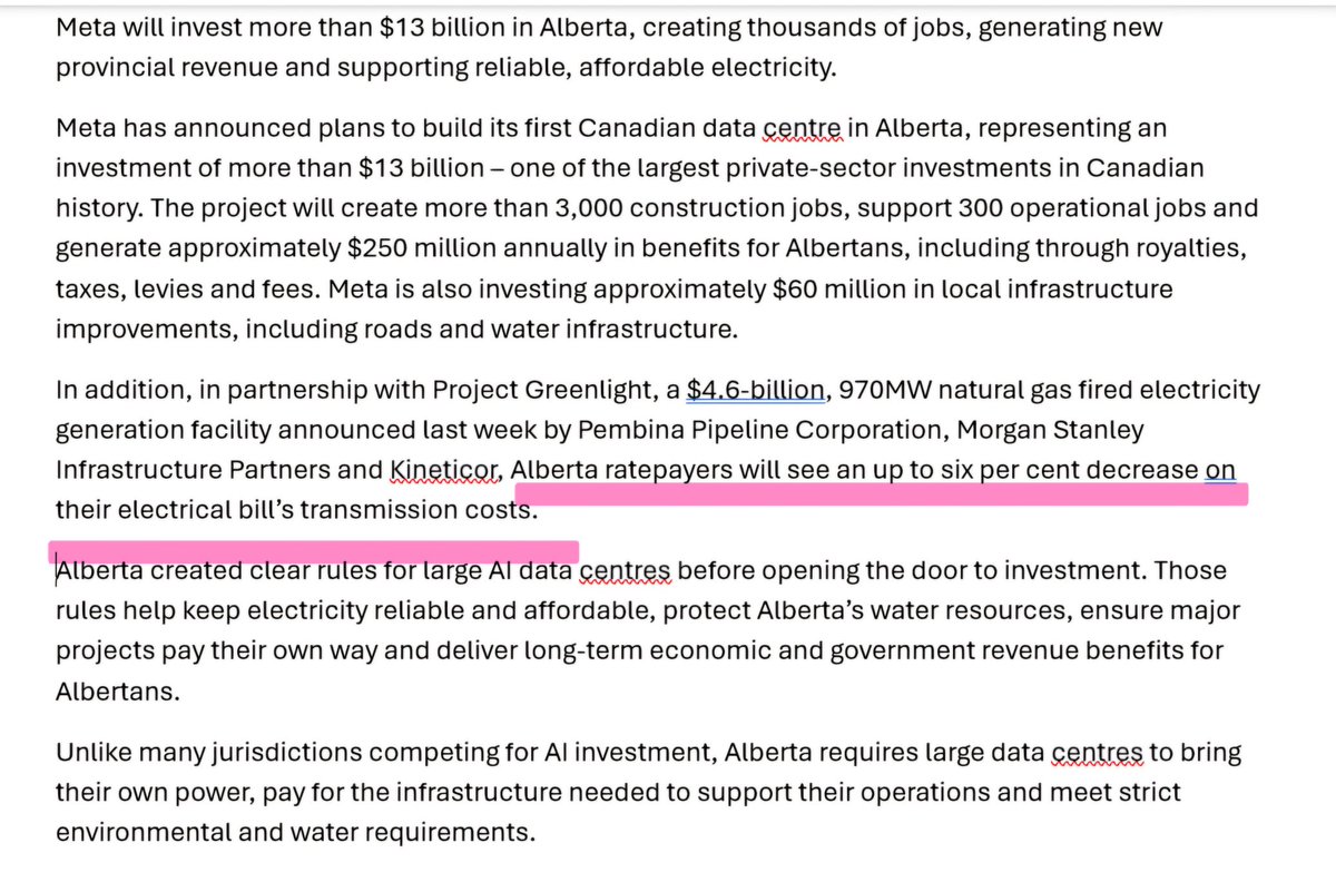jimwachowich's tweet photo. That 6% saving for Alberta Ratepayers has a big caveat.
It is "all other things being equal". I can tell you they rarely are.
#abpol #abpoli https://t.co/AsHlxrybCf