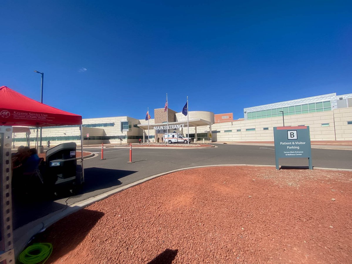 NezForAZ's tweet photo. Today, I visited the Kayenta Rural Alternative Health Center to celebrate its 10th anniversary.  While I served as President of the Navajo Nation, I advocated for the needs of rural health care facilities. I will continue to support accessible, quality healthcare in rural AZ! https://t.co/btHO90cxVH