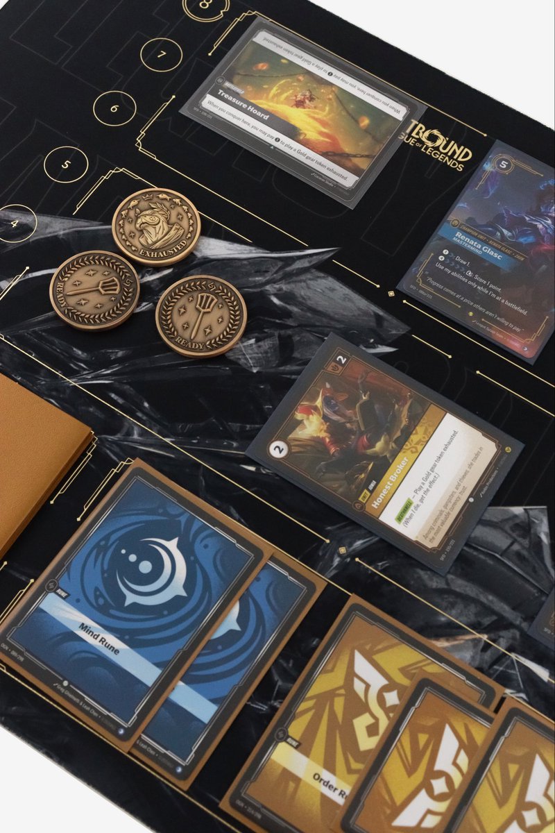 tptrinketslabs's tweet photo. Urf inspired gold gear token coins. A nifty trinket for anyone looking to add a unique piece to their Riftbound token box. https://t.co/XGrKZbZNuq