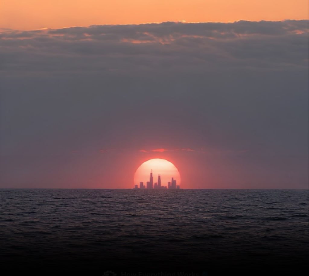 LenzFieldSports's tweet photo. The sunset is absolutely stunning. https://t.co/v7sBvPTZUW