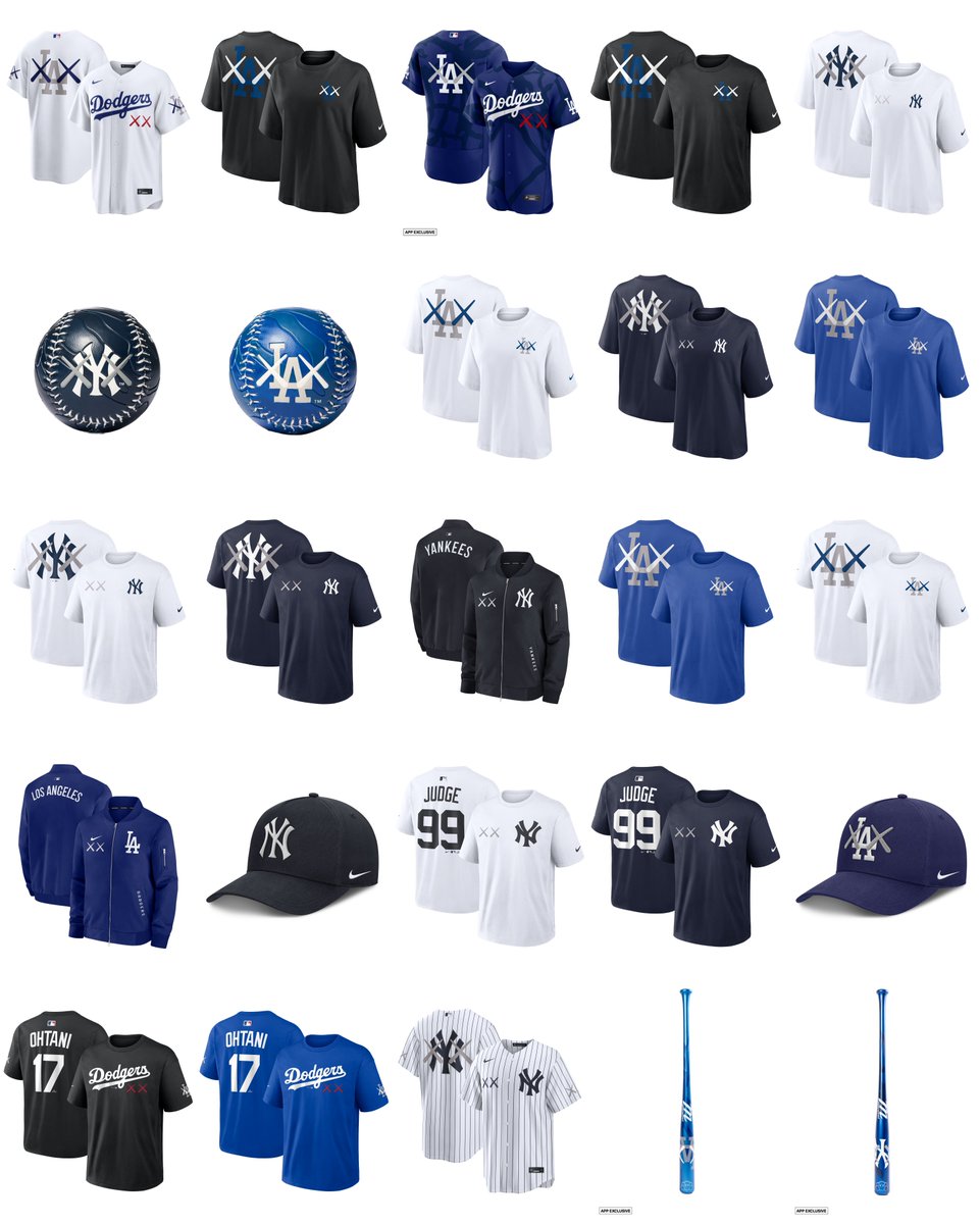 fullress's tweet photo. KAWS x MLB コラボコレクションが2026年 7/16 &amp; 7/20 01:00 発売 (カウズ エムエルビー)

https://t.co/myzG9rGRSM https://t.co/M0u3UCopom