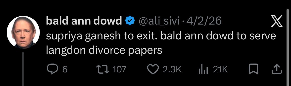 kingdonpilled's tweet photo. THERE IS HOPE FOR BALD ANN DOWD YET https://t.co/YvYAVnYsYu