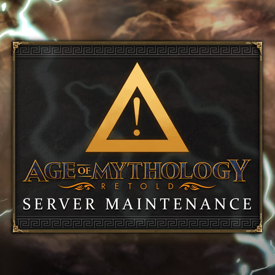 Ageofmyth's tweet photo. Server maintenance is now COMPLETE! Our apologies for the extended duration. If you run into any NEW issues following this maintenance period, please reach out to our dedicated Support team: https://t.co/G5mS0mOWtH https://t.co/ZsSUjOM8TX