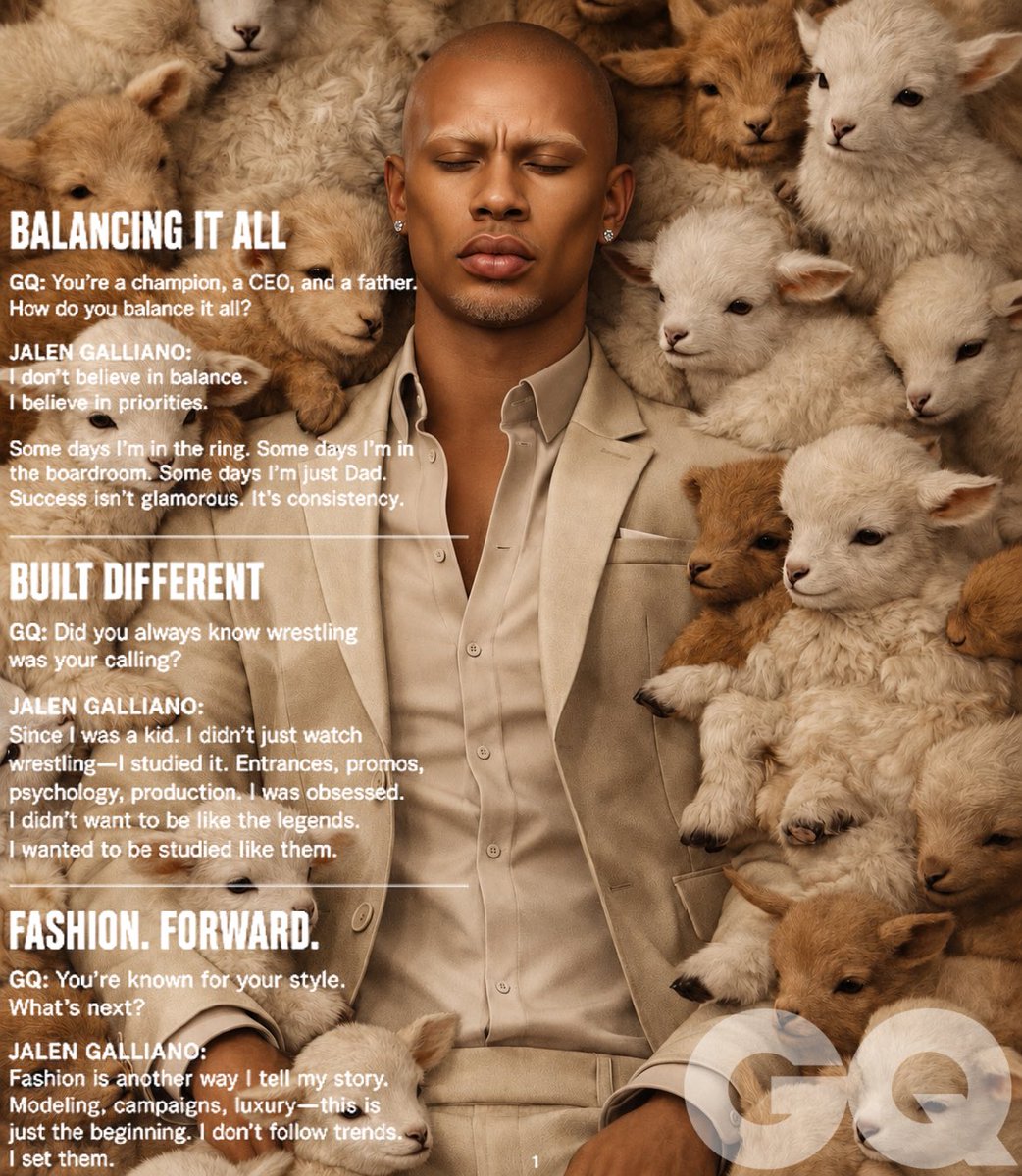 IIAMJALENB's tweet photo. THEE GALLIANO ! 

EXTRA! EXTRA! READ ALL ABOUT IT!

THE SUAVE THREAT IS AT IT AGAIN.

Fresh off an exclusive sit-down with GQ Magazine, Jalen Galliano opens the door to the man behind the headlines.

The center of conversation.

The center of controversy.

In this exclusive https://t.co/DEfcoMdM6s