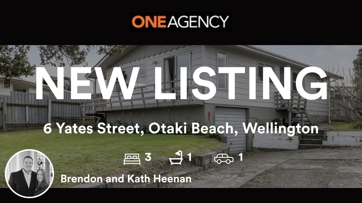 ElmanAvallone's tweet photo. 🛌 3 🛀 1 🚘 1
📍 6 Yates Street, Otaki Beach, Wellington

Our agent’s latest listing on RateMyAgent
https://t.co/fkZO5XxjVQ

Licensed REAA 2008

...
#ratemyagent #realestate #One_Agency_Select_Realty https://t.co/1taYpCYfit