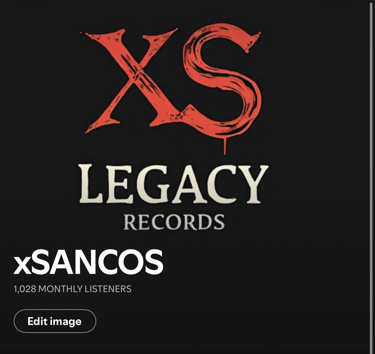 xSANCOS's tweet photo. 1,000 MONTHLY LISTENERS ON @Spotify !! 

@chartdata run me a post 😅😅 https://t.co/lDUyCoQFl6