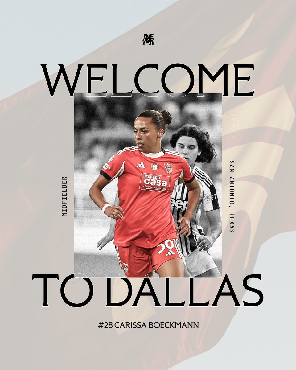 dallastrinityfc's tweet photo. Back in the Lone Star State. 🌟 

Welcome to Dallas, Carissa! https://t.co/jqtTXASRVN