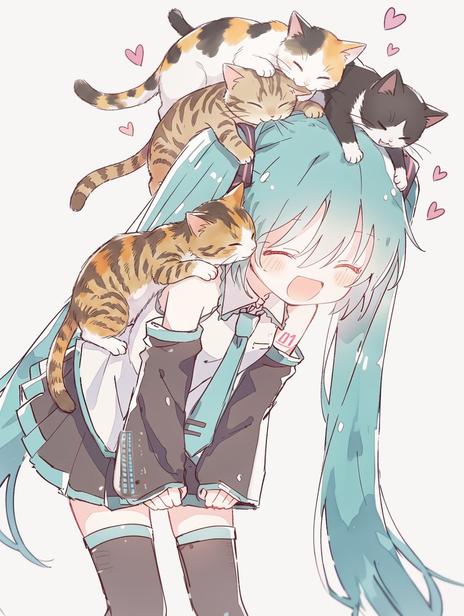 mirute3939's tweet photo. Happy please time♥️🐾💕
#初音ミク https://t.co/oaZJUfERsT