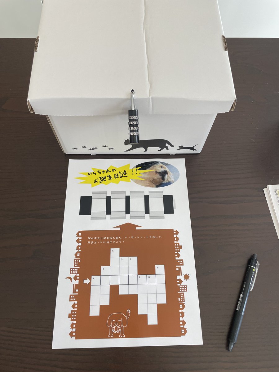 Moon88Nora's tweet photo. 起きたらなんかこんなものが！！！！！すげぇ！！！！！！！！！
箱振ったら怒られた笑 https://t.co/tqWjxPFY65