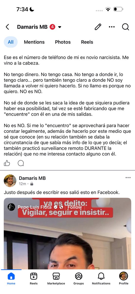 ayudaracrecer's tweet photo. Aquí van los screenshoots del mensaje al que me refiero en ese tweet. Los vecinos subieron el reguetón más de una vez.

Cerrado el tema [Los vecinos vuelven a subir reguetón en los alrededores al escribir eso] de mi parte.

#HabemusCrime #NeverMore https://t.co/v9sCPBWATj