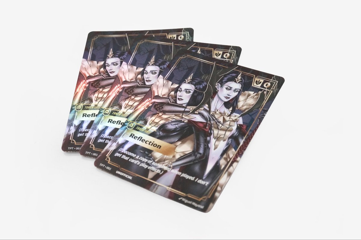 tptrinketslabs's tweet photo. Original art and cards for Leblanc reflection units https://t.co/9I82roM4me