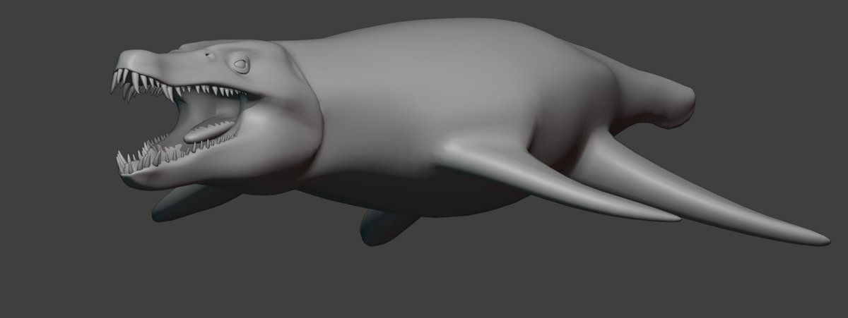 dudechillman65's tweet photo. Monquirosaurus Model, gonna start sculpting in details soon
#paleoart #blender https://t.co/ekisgN8DAm