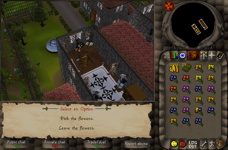 Triggerology's tweet photo. Black &amp; White Flowers added to the Collection Log. 😎

303 mithril seeds for black and 428 for white! https://t.co/WUw4V0adIY