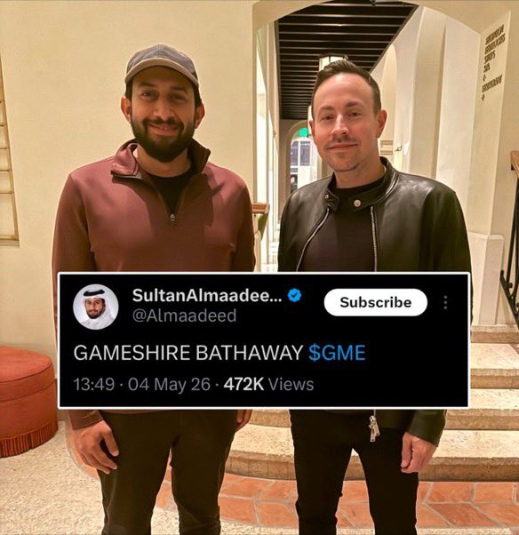 CitiZenSleuthX's tweet photo. Plane was a gift from Qatar. Laura Loomer calls Tucker Qatarlson. Almaadeed calls GameShire Bathaway. Pulte calls GameShire Bathaway. Almaadeed posts about https://t.co/gbVR3m2Nw1… Ryan Cohen releases Vol 2 of Teddy books on @ThePPseedsShow with @pulte, the same day deep state Reddit shuts down r/theppshow

What more do you fucking want! This is going to be huge. 

$GME $BBBYQ $EBAY