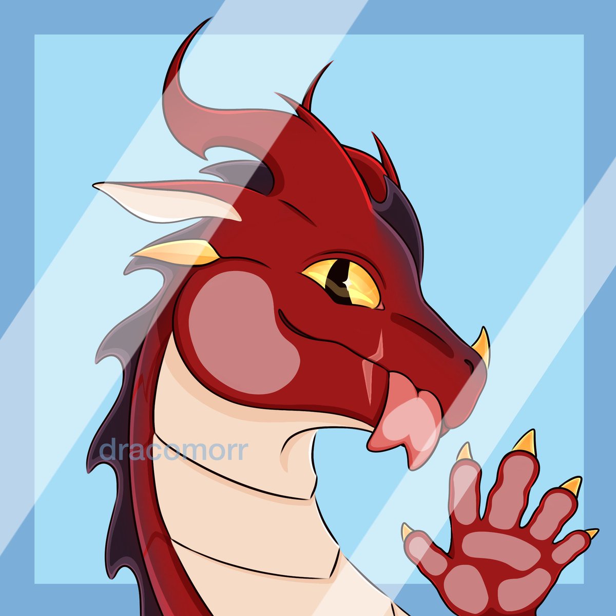dracomorr's tweet photo. I can draw headshot like this for 1️⃣5️⃣💲
#wingsoffire #dragon #furry https://t.co/6FUe9Q29vu