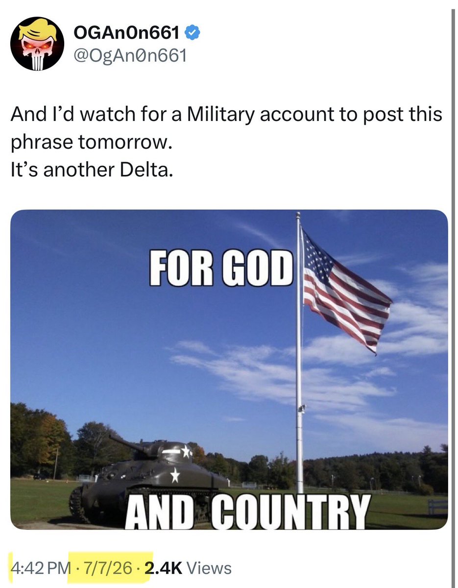 OgAn0n661's tweet photo. Told ya 🐸🇺🇸 https://t.co/YkIbjMB7bY