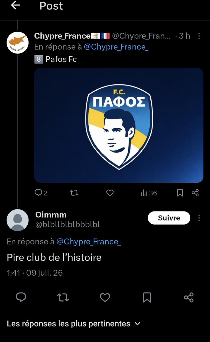 Chypre_France_'s tweet photo. Va te faire soigné mon gars https://t.co/sRyAgEpTR7