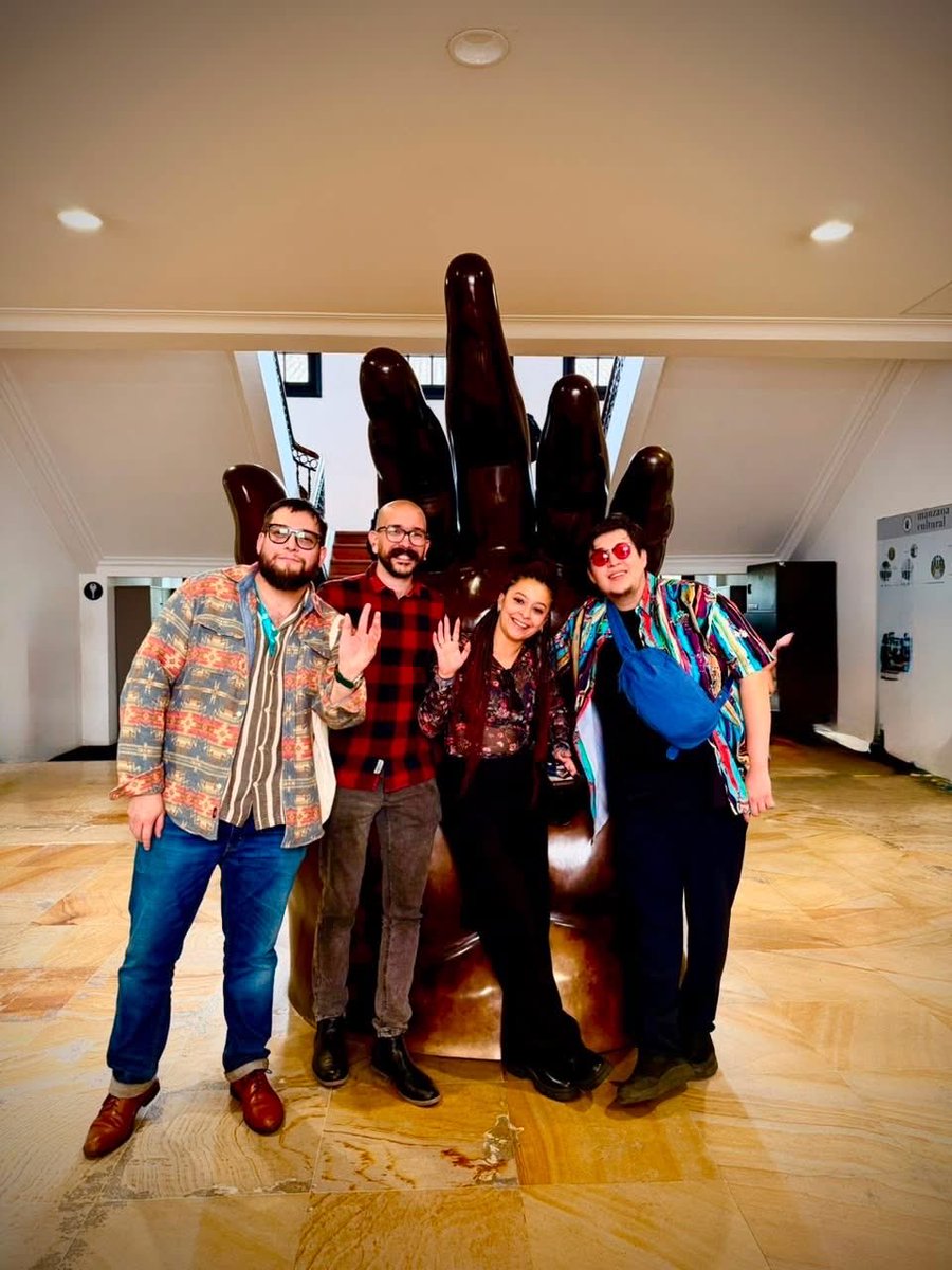 CinemaFantasma's tweet photo. ¡Estamos felices de estar en Bogotá! 🇨🇴
Mañana presentaremos la conferencia “Los Hermanos que Animan Fantasmas” en el @BAM_Bogota (Bogotá Audiovisual Market).
Si están en Bogotá, acompáñennos a conversar de animación, stop-motion, monstruos, y el proceso creativo detrás de CF. https://t.co/oqsMbWPbhE