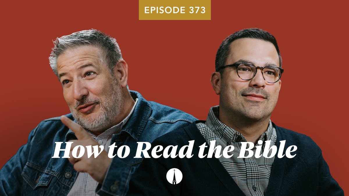 forthechurch's tweet photo. Struggling to make sense of Scripture?  

In this episode, @jaredcwilson and @RonniKurtz walk through their own Bible‑reading habits and offer practical steps on reading the Bible with greater clarity and spiritual fruitfulness.

Watch it today: https://t.co/oBVv5jeVZk https://t.co/E4GqHPXlN8
