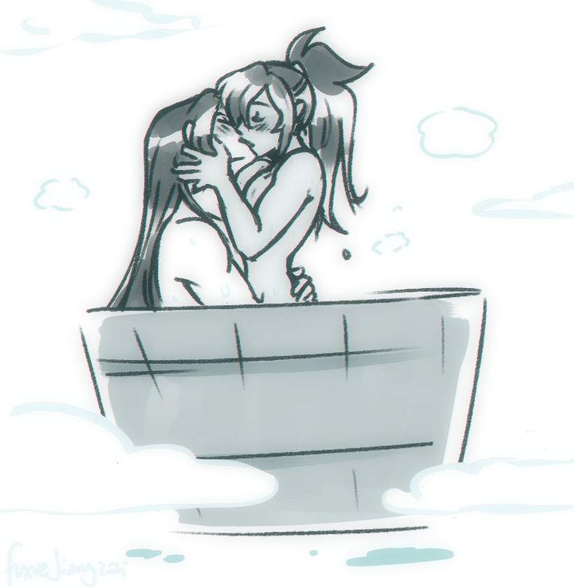 fuxuejiangzai's tweet photo. request 162: Songxue making out in a bath barrel

c'mon guys people are gonna think I'm drawing wangxian again :p

#songxue #songlan #xueyang #宋岚 #薛洋 https://t.co/9U3rdJIRU4