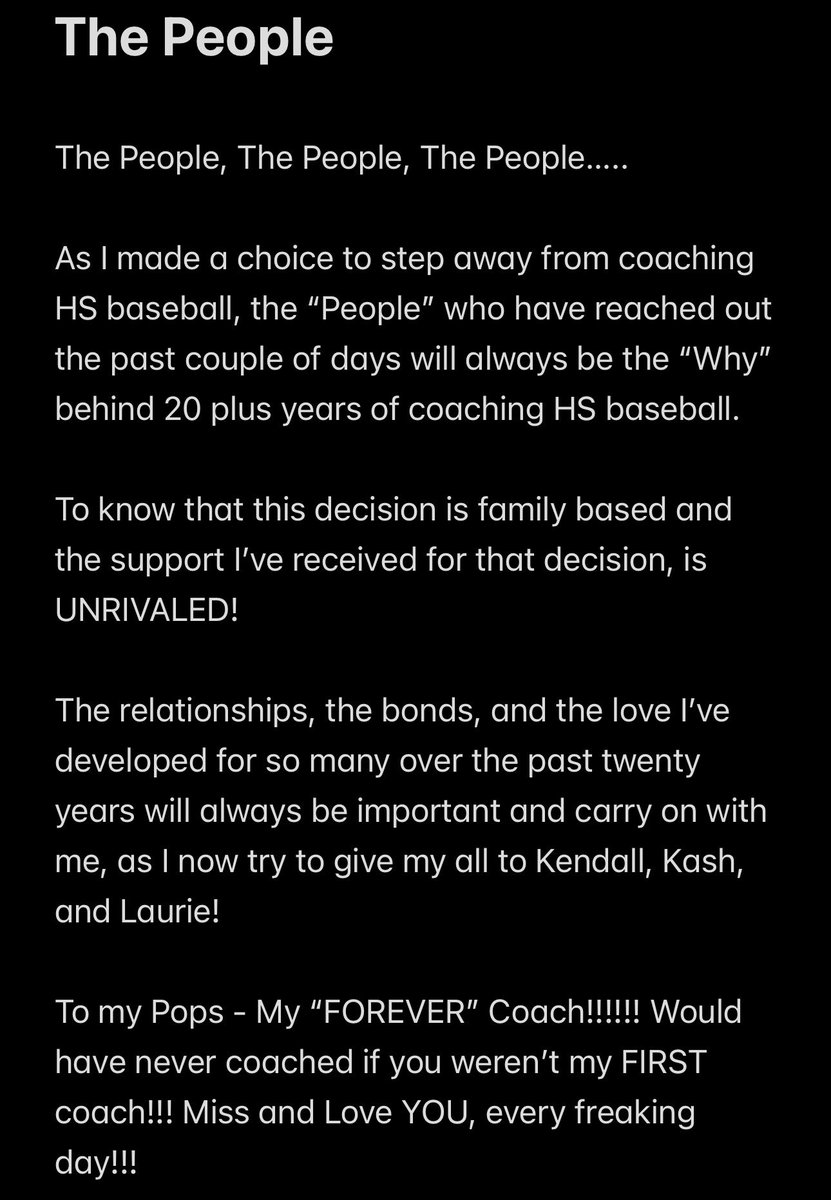 CoachKirbs's tweet photo. THE PEOPLE…. Thank You!!! https://t.co/aWkRPUTG7F