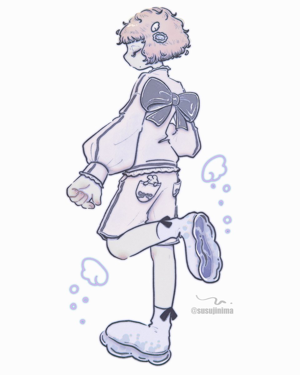 susujinima's tweet photo. よろしくお願いします！🏖️🫧

#夏の創作クラスタフォロー祭り
#絵柄が好みって人にフォローされたい https://t.co/NTyoeym4b1