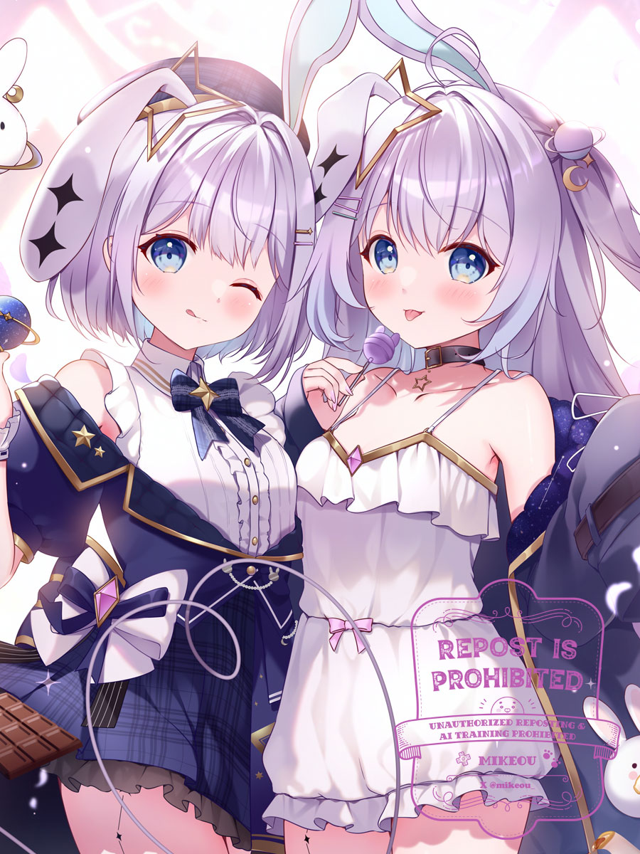 WORKS】天ノ羽うゆちゃん(@Amanou_uyu)のお誕生日記念イラスト担当して